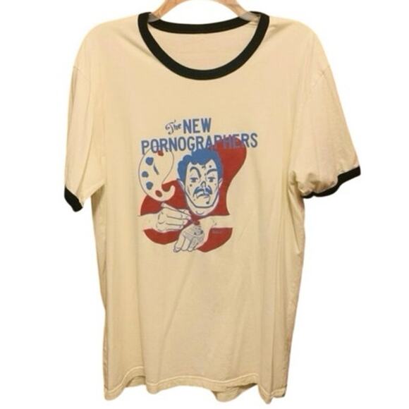 The New Pornographers Painter Tee Size Large - Picture 1 of 3